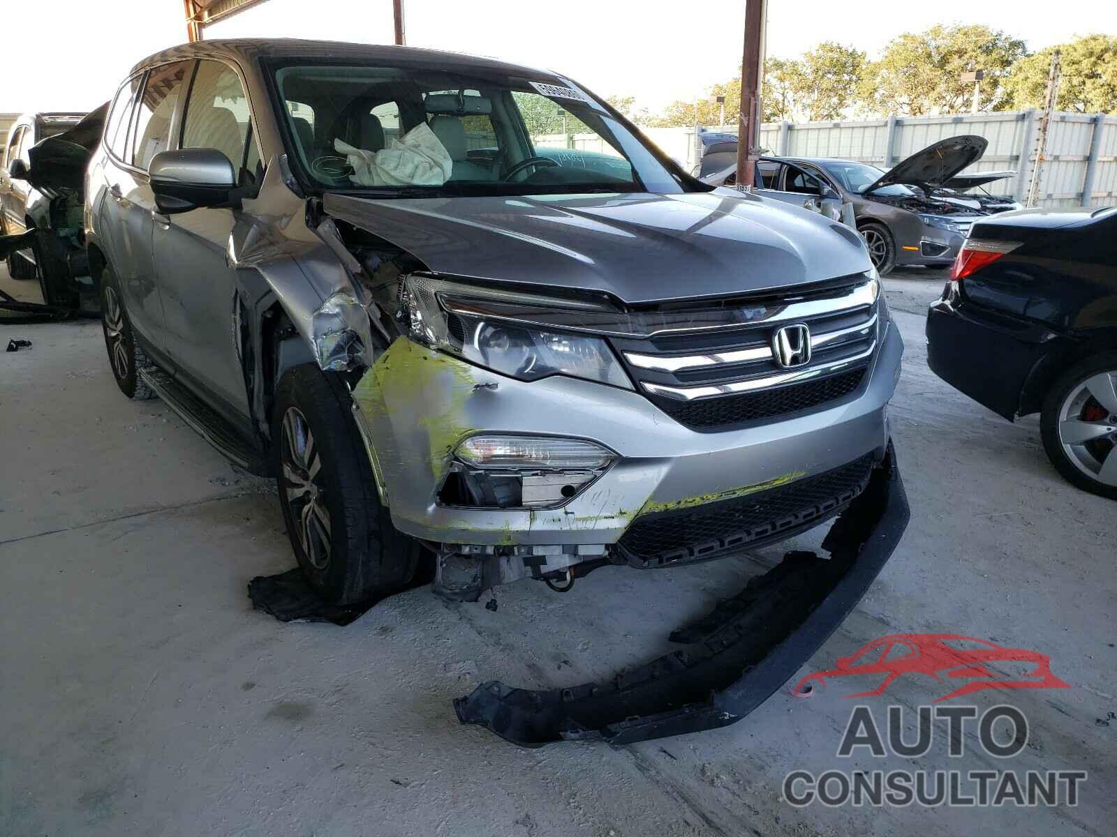 HONDA PILOT 2016 - 5FNYF5H58GB060036