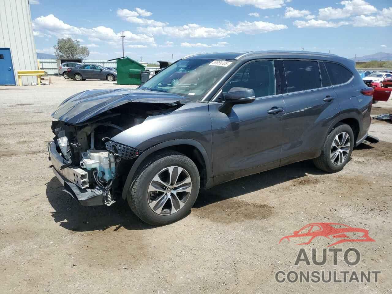 TOYOTA HIGHLANDER 2021 - 5TDGZRAH9MS515417