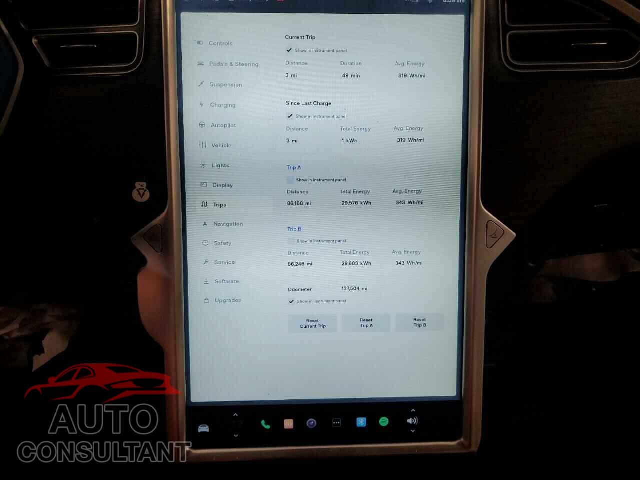 TESLA MODEL S 2015 - 5YJSA1E27FF111550