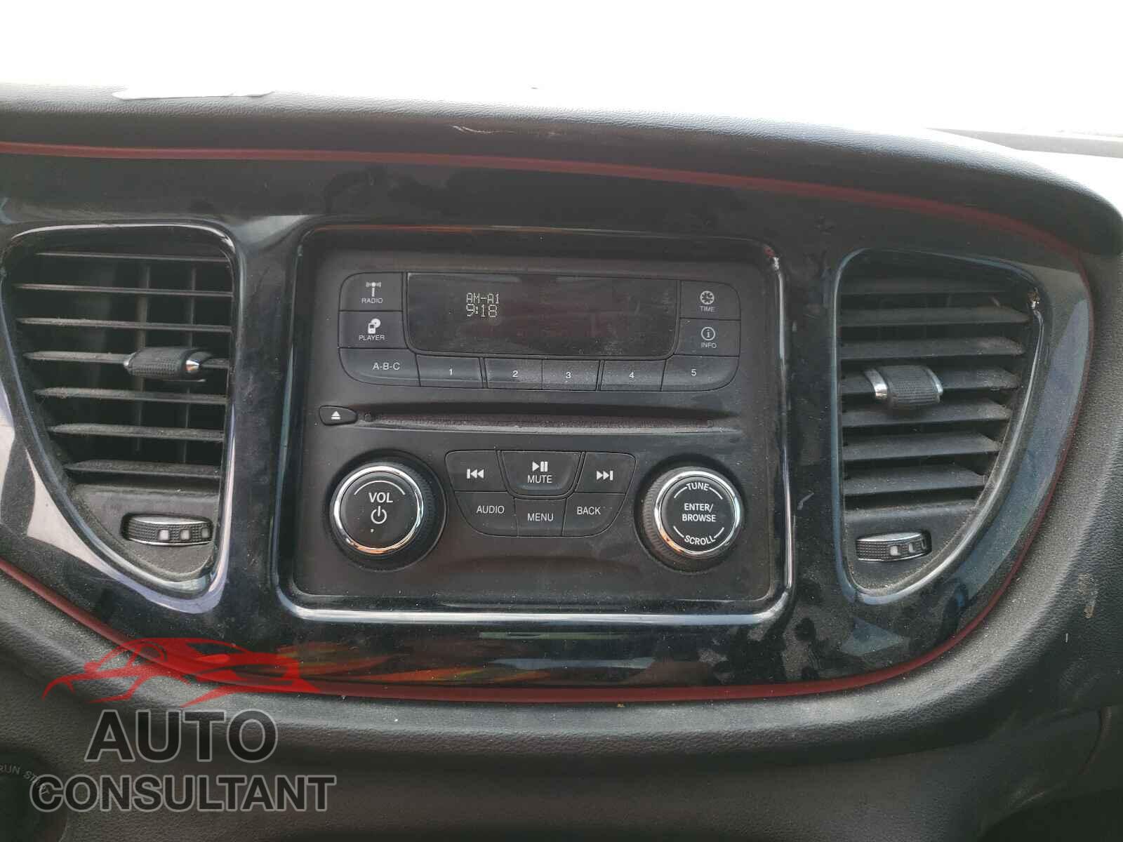 DODGE DART 2016 - 1C3CDFAA4GD591758