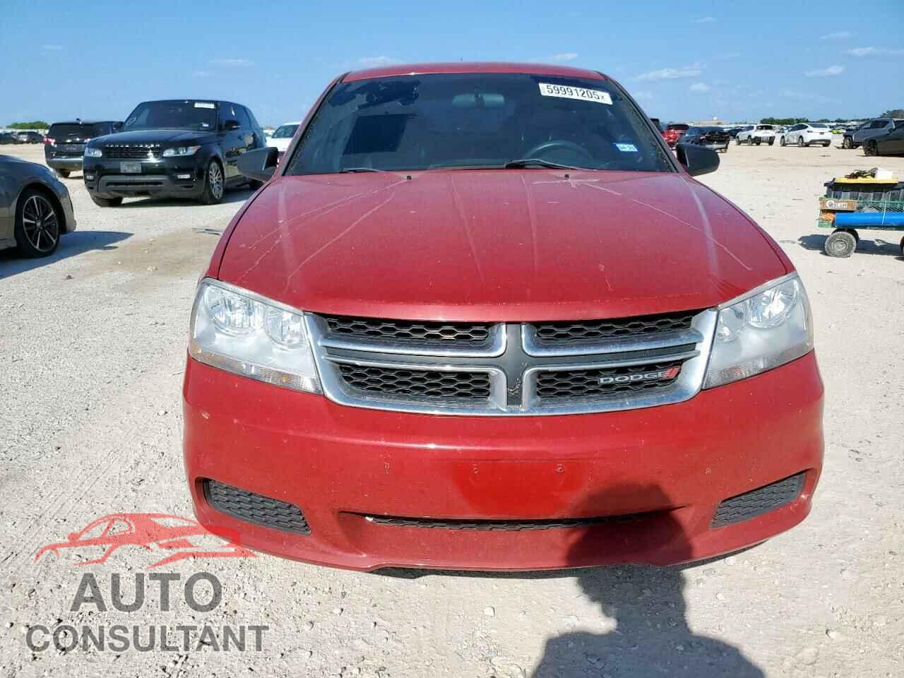 DODGE AVENGER 2013 - 1C3CDZAB7DN660992