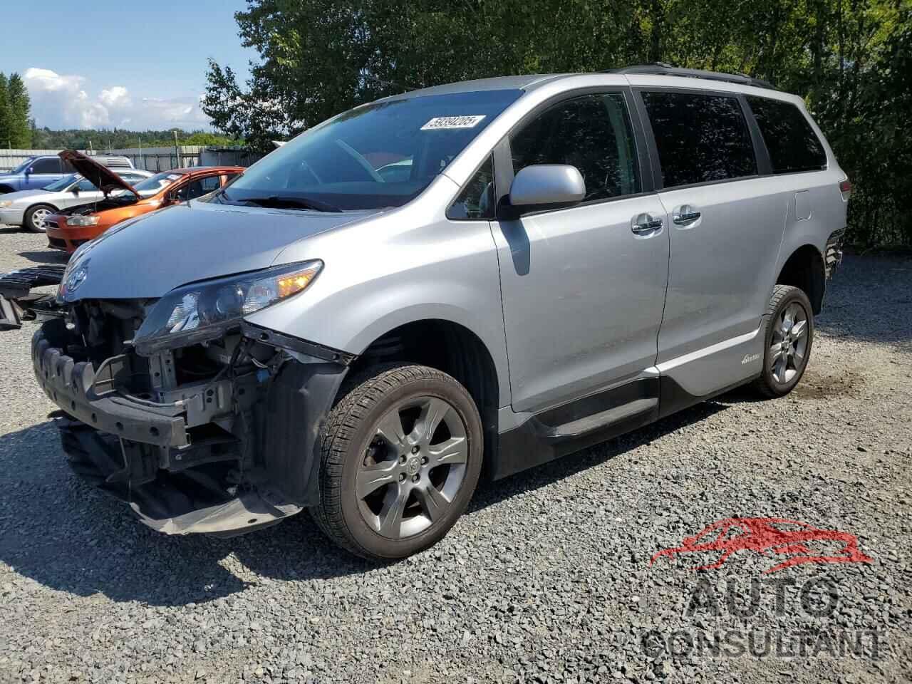 TOYOTA SIENNA 2014 - 5TDXK3DC1ES457564
