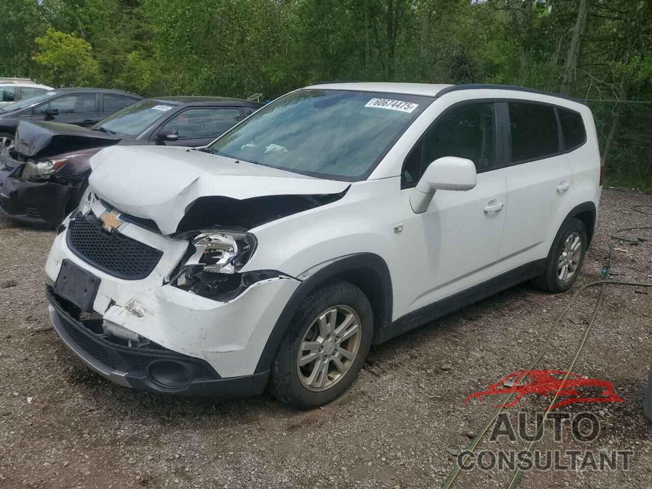 CHEVROLET ORLANDO 2012 - KL77P2EM9CK561353