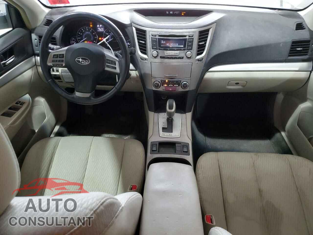 SUBARU OUTBACK 2012 - 4S4BRBGC8C3281800