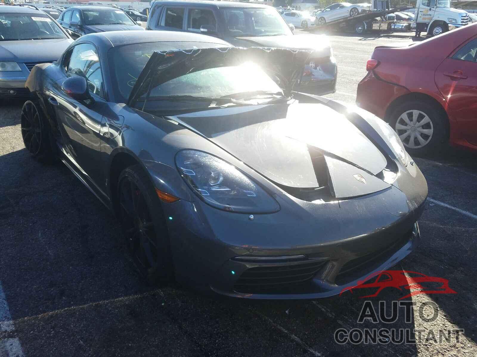 PORSCHE CAYMAN 2018 - WP0AB2A8XJK279168