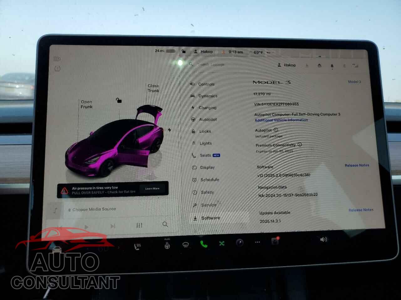 TESLA MODEL 3 2023 - 5YJ3E1EA2PF680355