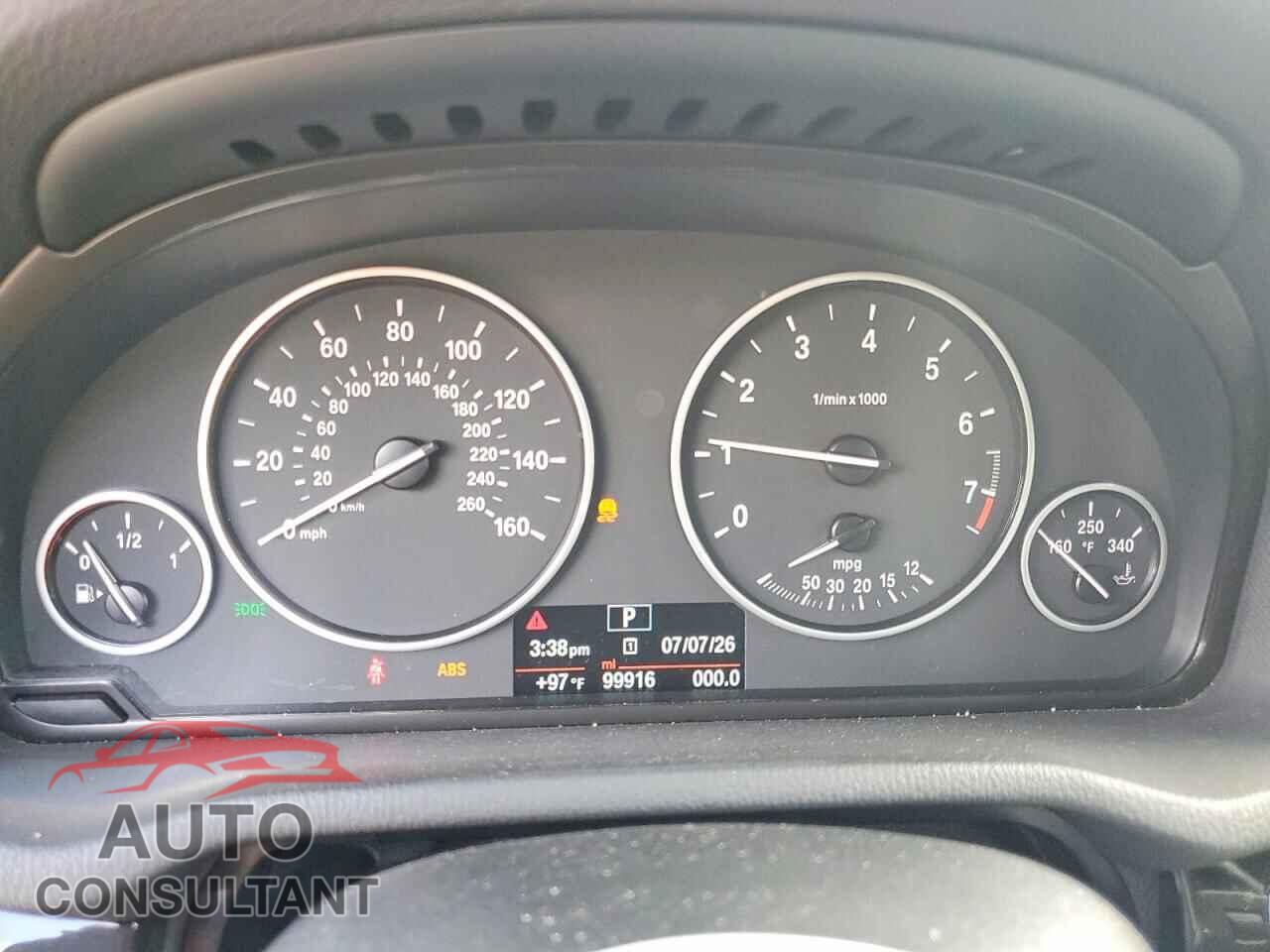 BMW X3 2014 - 5UXWX9C53E0D32234