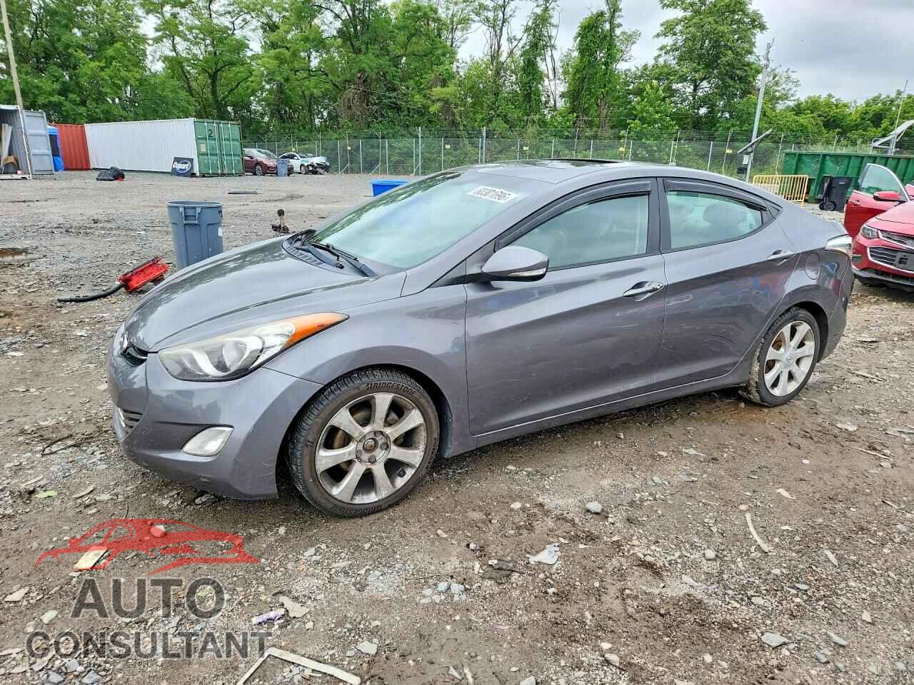 HYUNDAI ELANTRA 2012 - 5NPDH4AE9CH108958