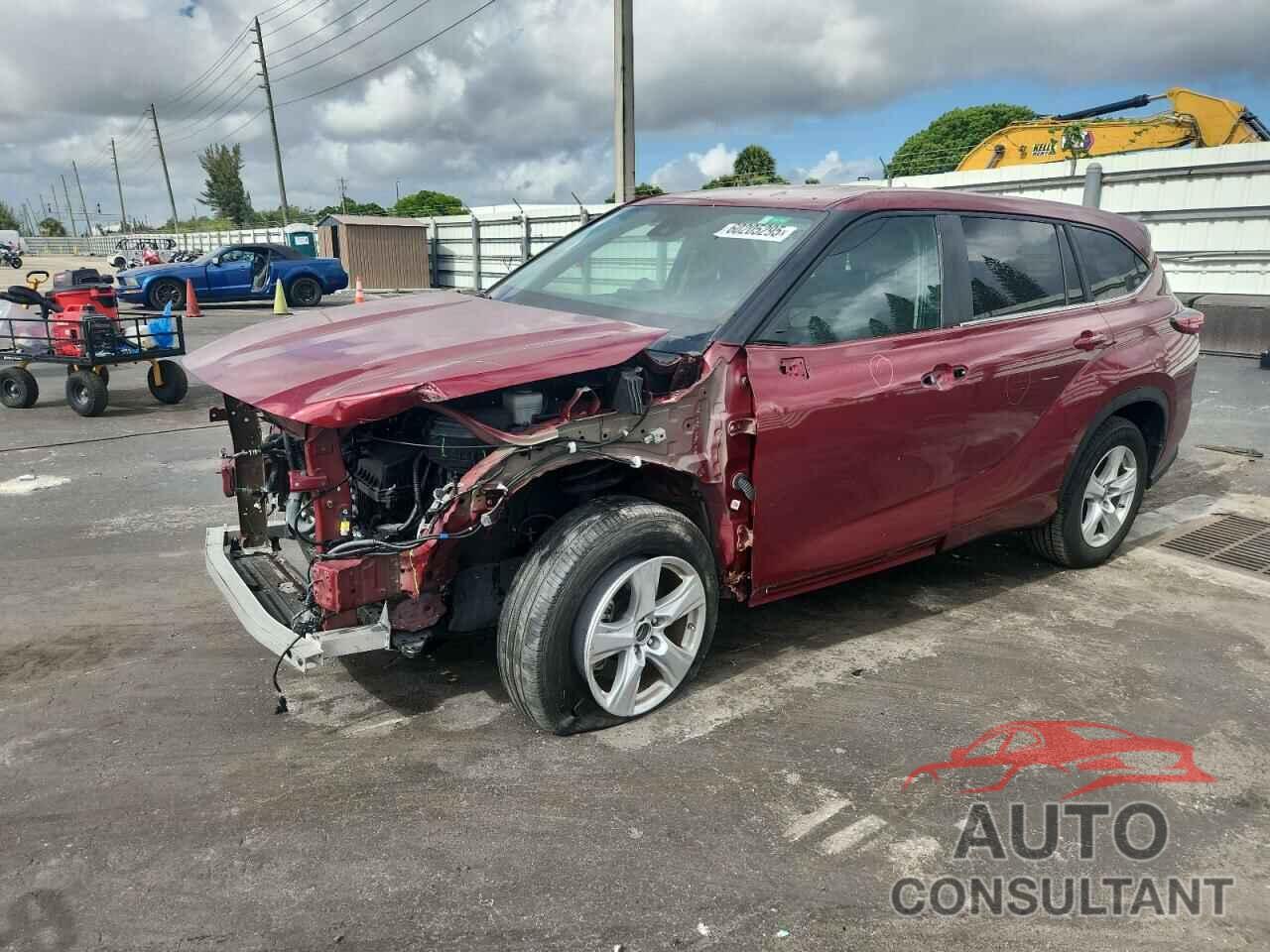 TOYOTA HIGHLANDER 2023 - 5TDKDRAH8PS024804