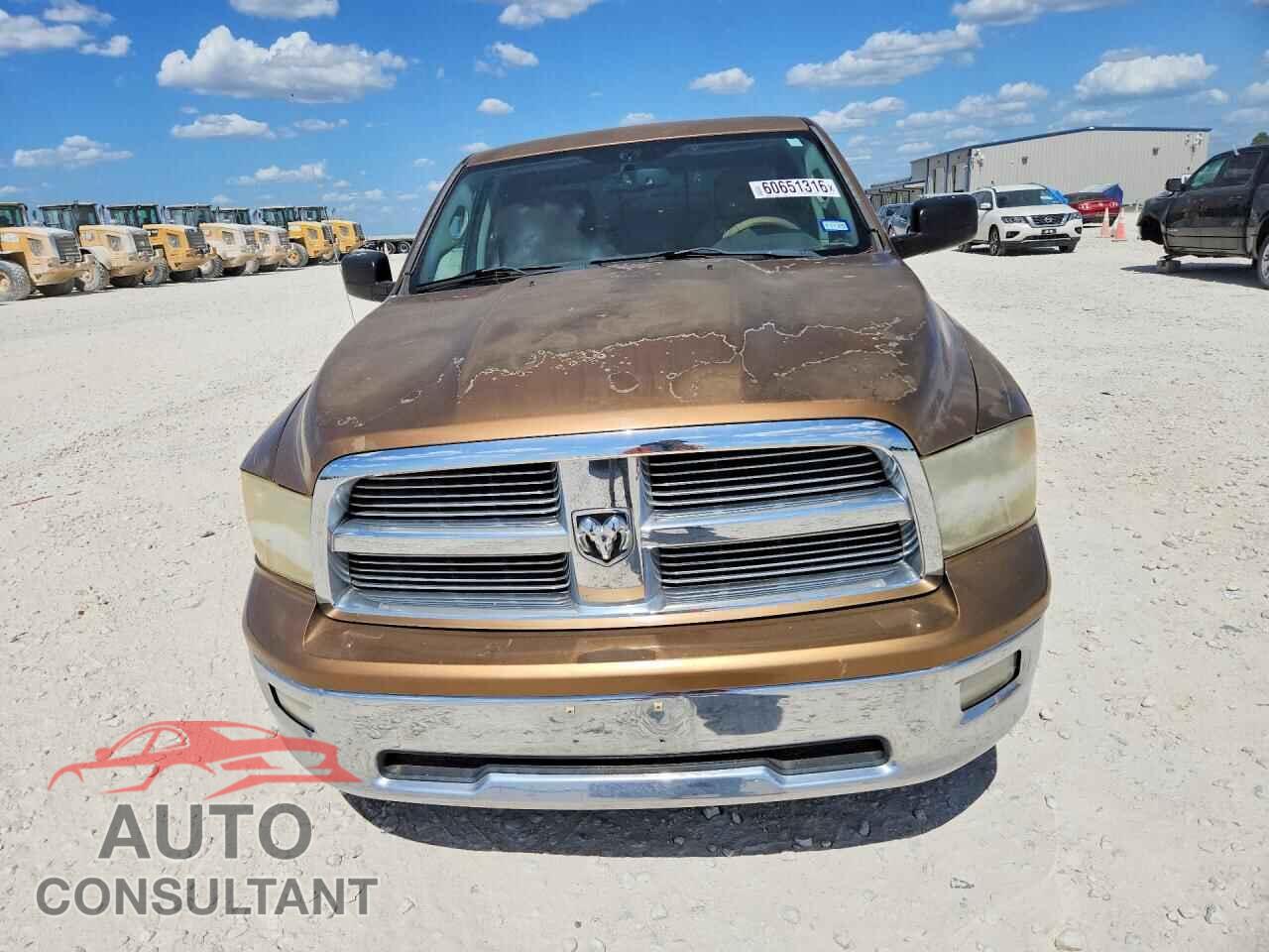 DODGE RAM 1500 2012 - 1C6RD7LT6CS270280