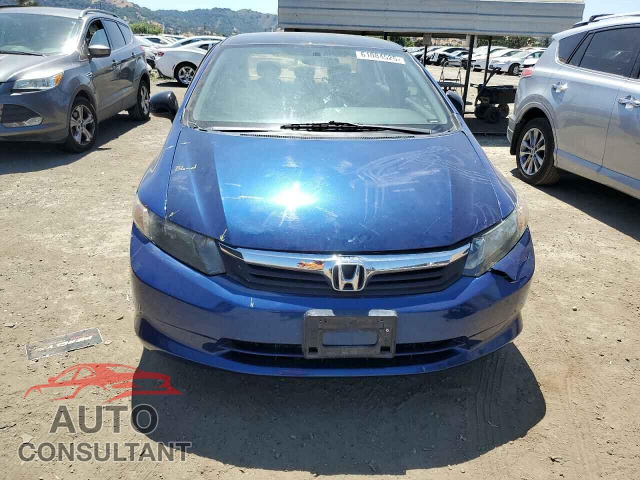 HONDA CIVIC 2012 - 19XFB2F57CE349929