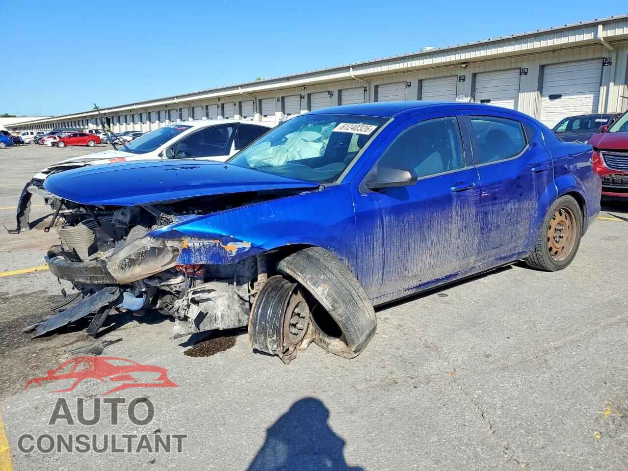 DODGE AVENGER 2013 - 1C3CDZAB8DN650729