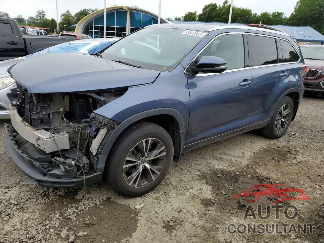 TOYOTA HIGHLANDER 2016 - 5TDJKRFH0GS245419
