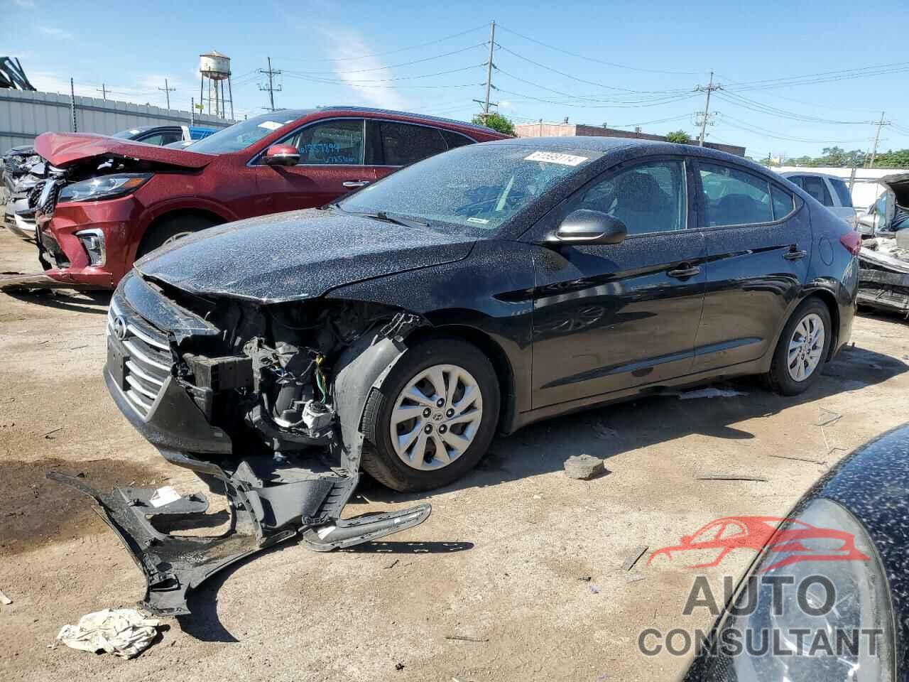 HYUNDAI ELANTRA 2018 - 5NPD74LF7JH342845