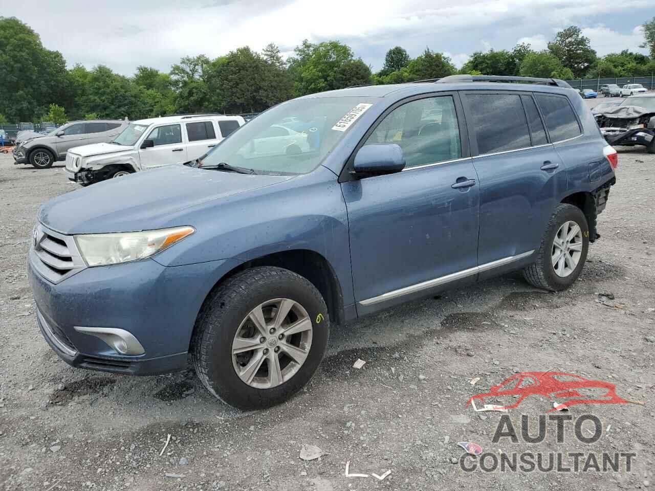 TOYOTA HIGHLANDER 2013 - 5TDZK3EHXDS096787