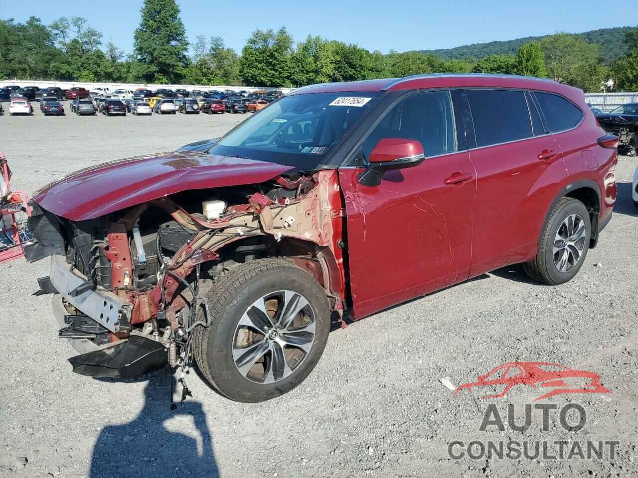 TOYOTA HIGHLANDER 2020 - 5TDHZRBH0LS509555