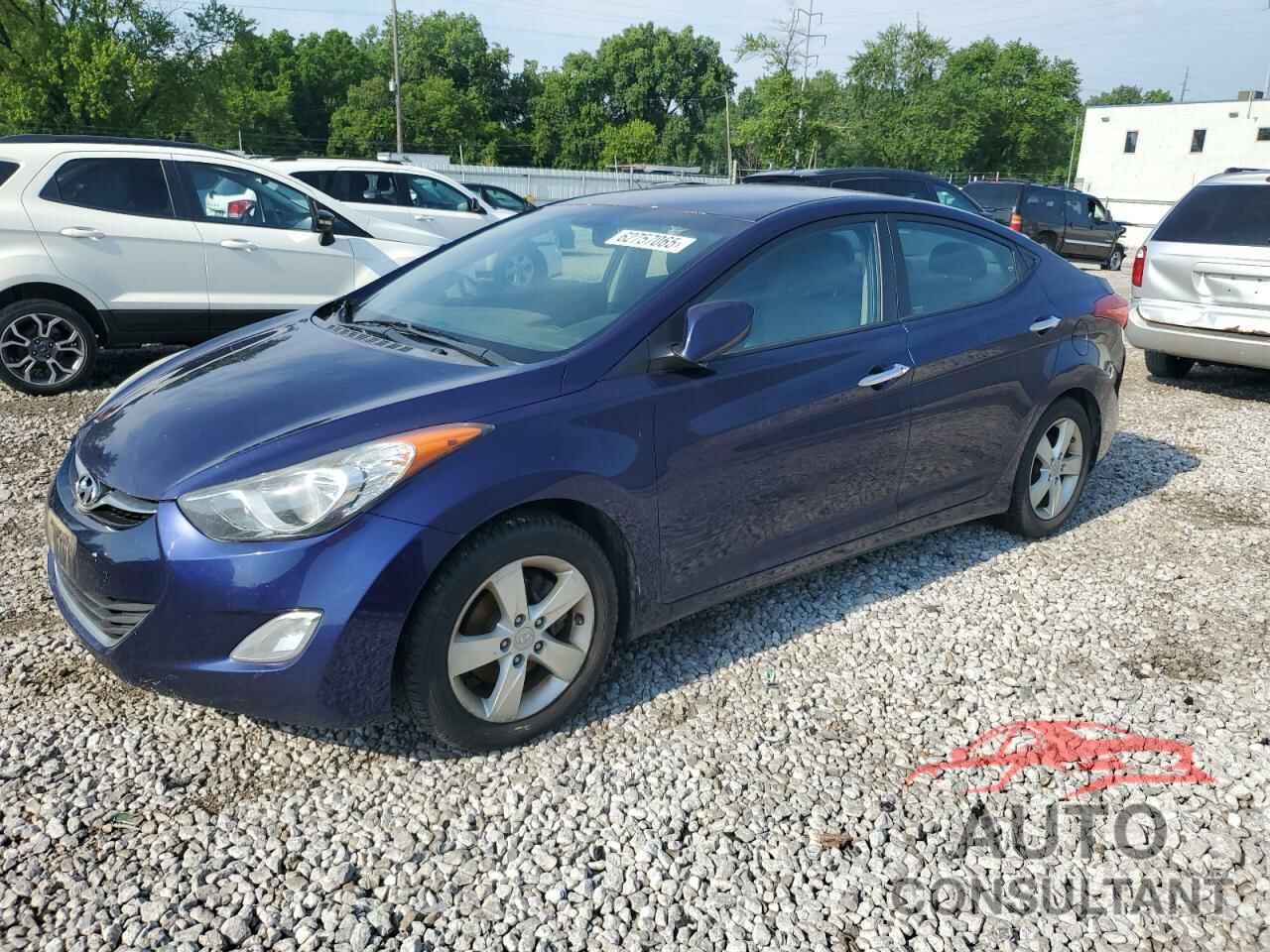 HYUNDAI ELANTRA 2012 - 5NPDH4AE7CH117223