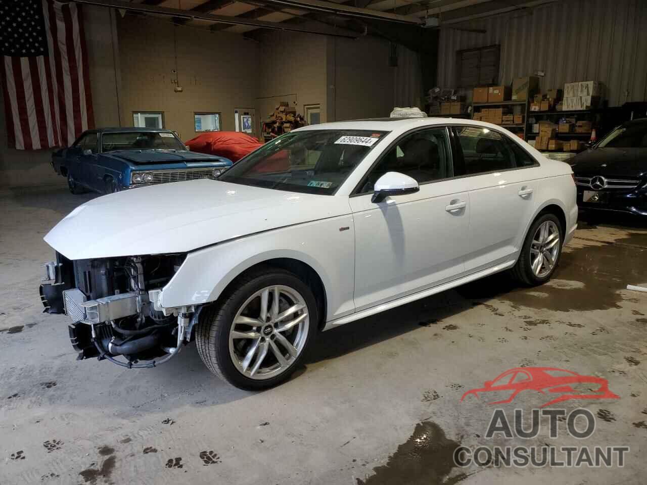 AUDI A4 2017 - WAUDNAF40HN056227