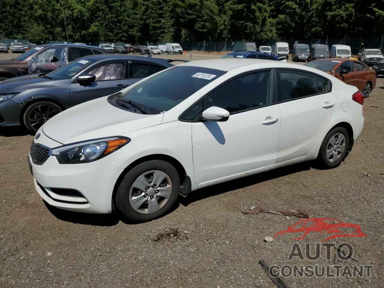 KIA FORTE 2016 - KNAFK4A68G5496271