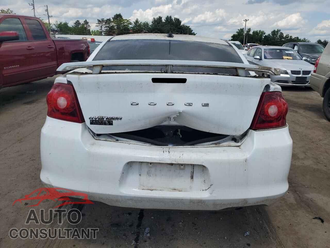 DODGE AVENGER 2013 - 1C3CDZAB2DN599096