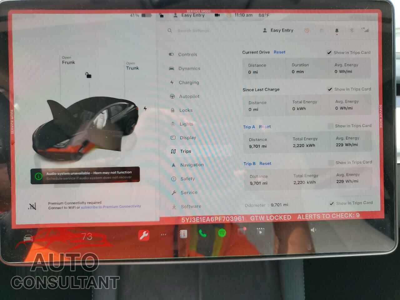 TESLA MODEL 3 2023 - 5YJ3E1EA6PF703961