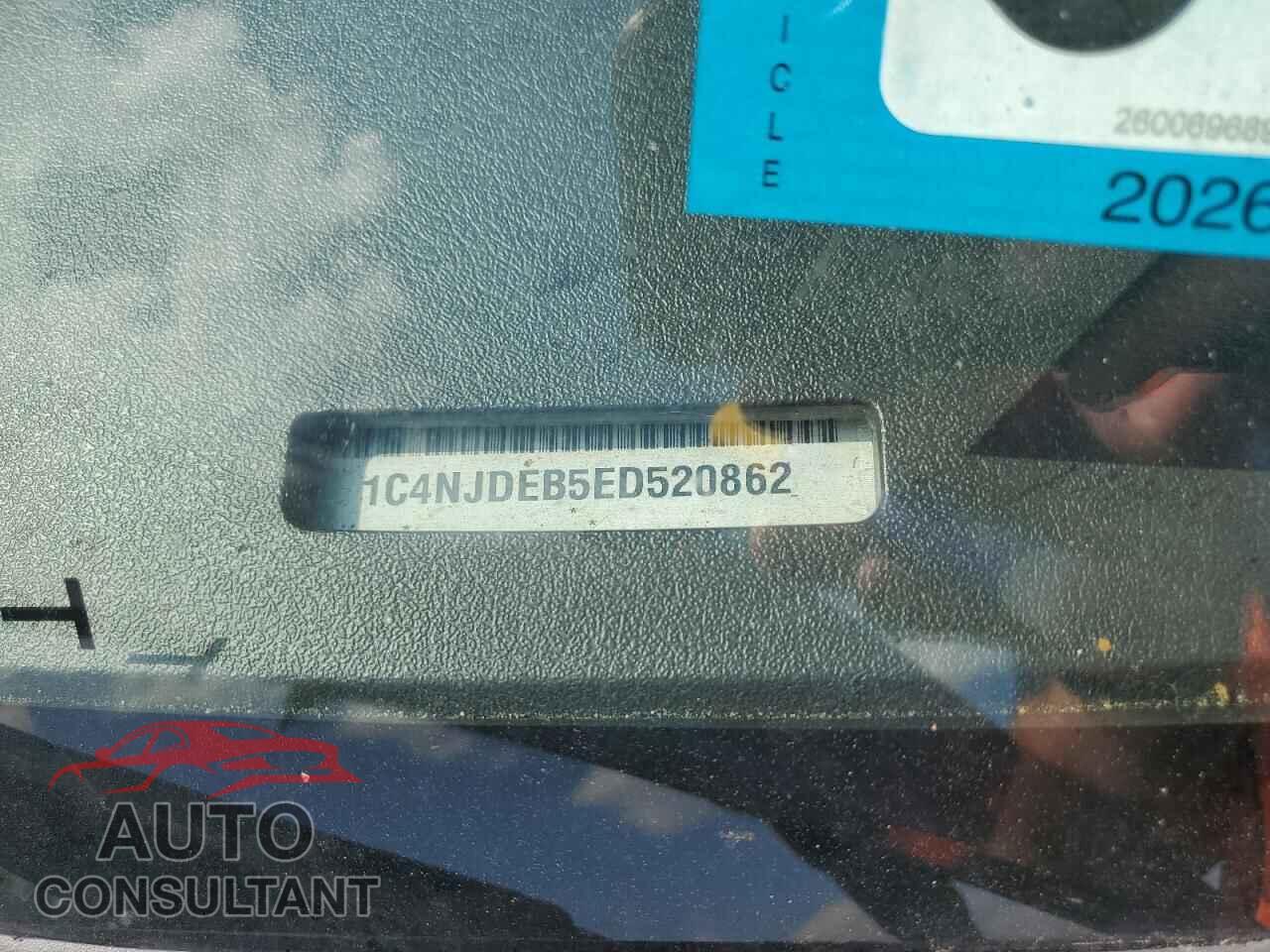 JEEP COMPASS 2014 - 1C4NJDEB5ED520862