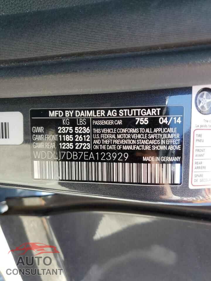 MERCEDES-BENZ CLS-CLASS 2014 - WDDLJ7DB7EA123929