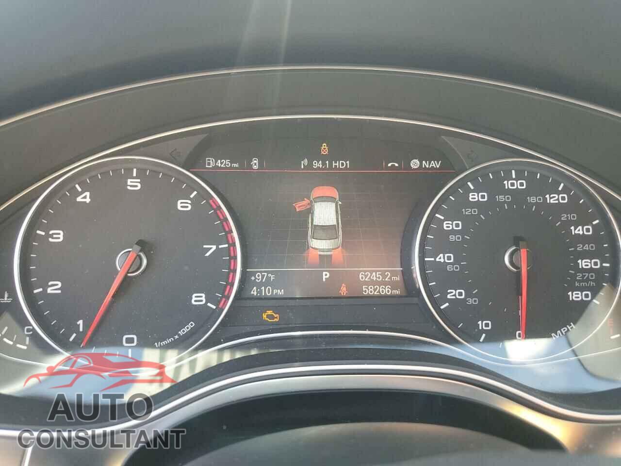 AUDI A6 2013 - WAUGFAFC0DN093385