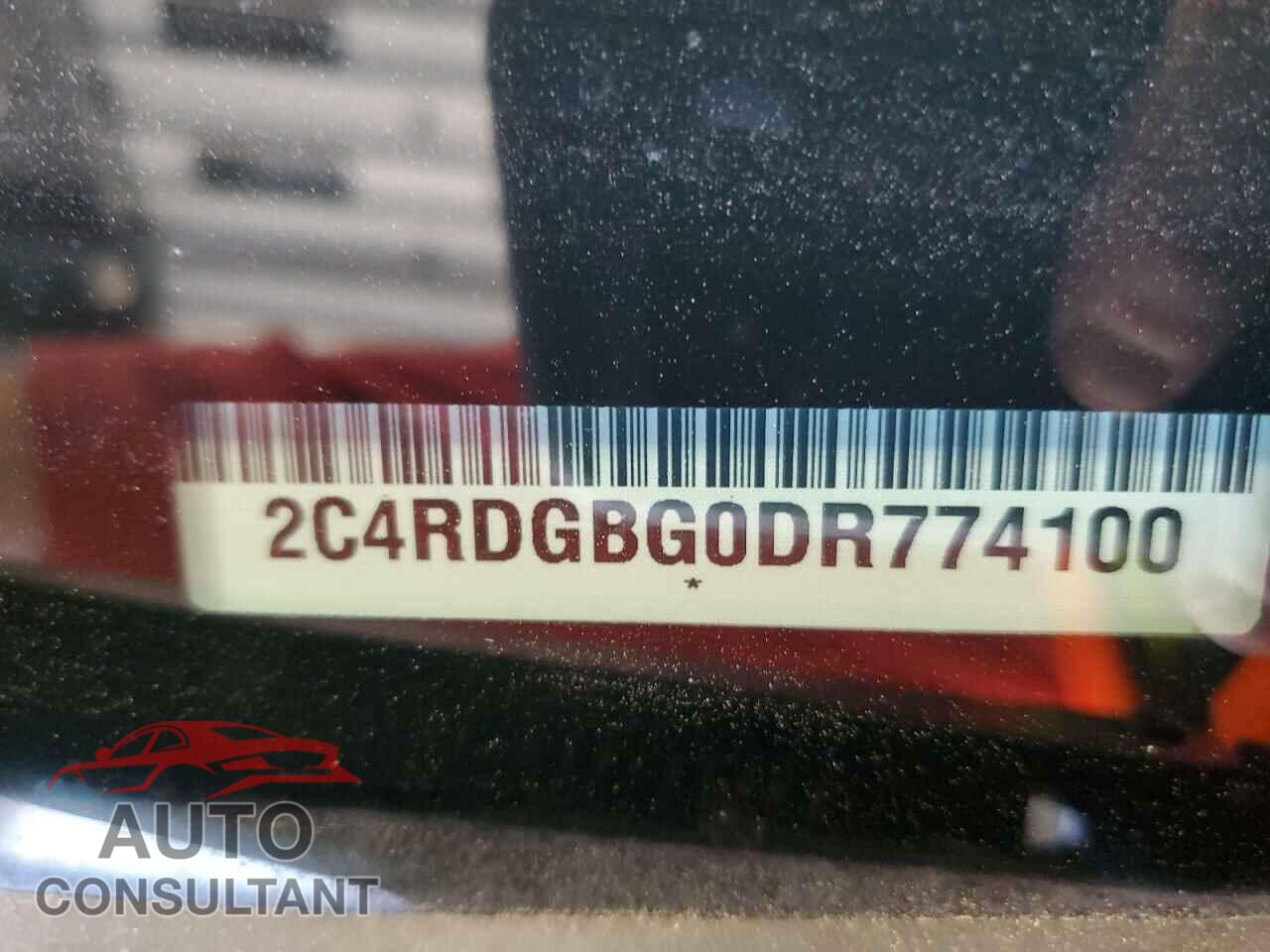 DODGE CARAVAN 2013 - 2C4RDGBG0DR774100