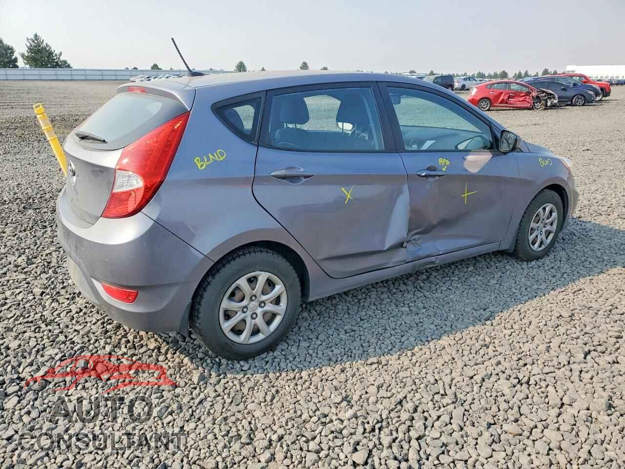 HYUNDAI ACCENT 2014 - KMHCT5AE8EU180853