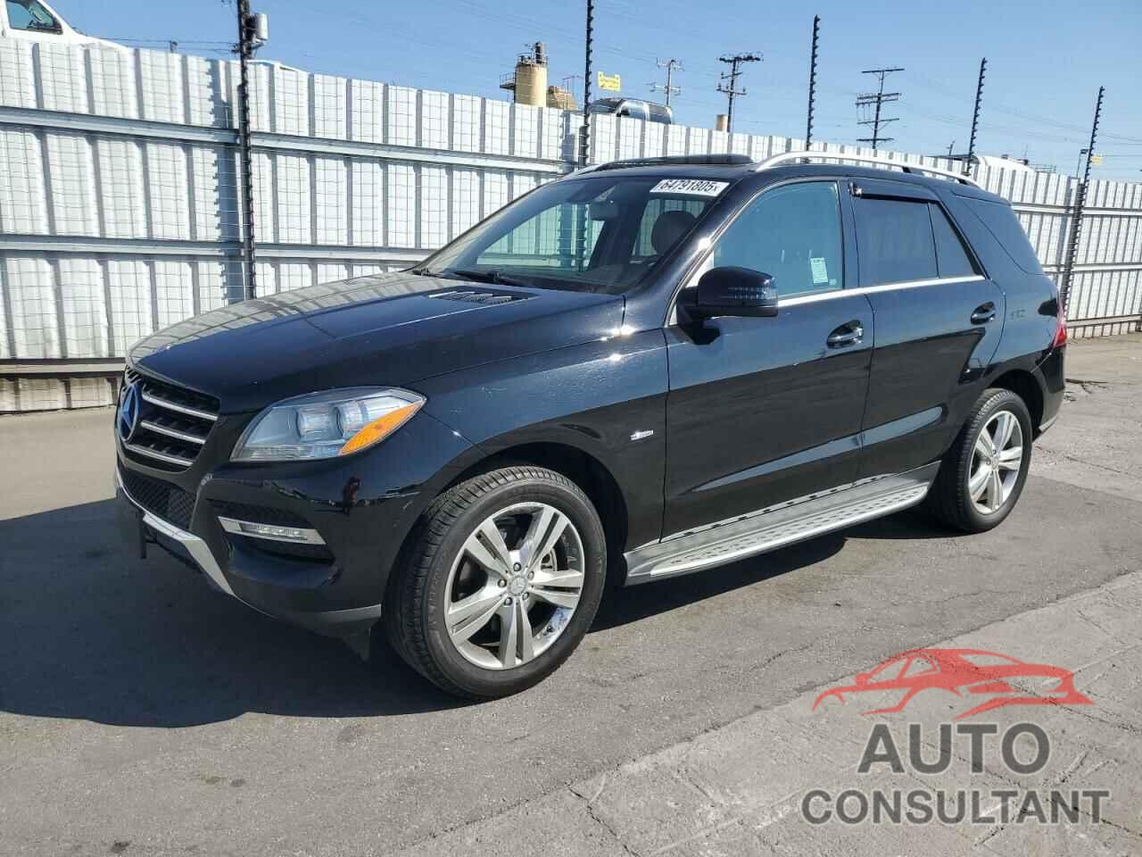 MERCEDES-BENZ M-CLASS 2012 - 4JGDA5HB3CA025681