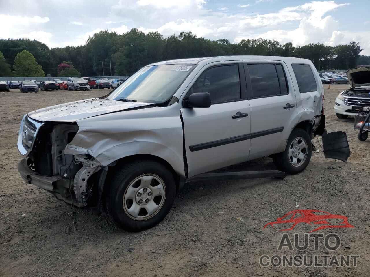 HONDA PILOT 2011 - 5FNYF3H20BB023453
