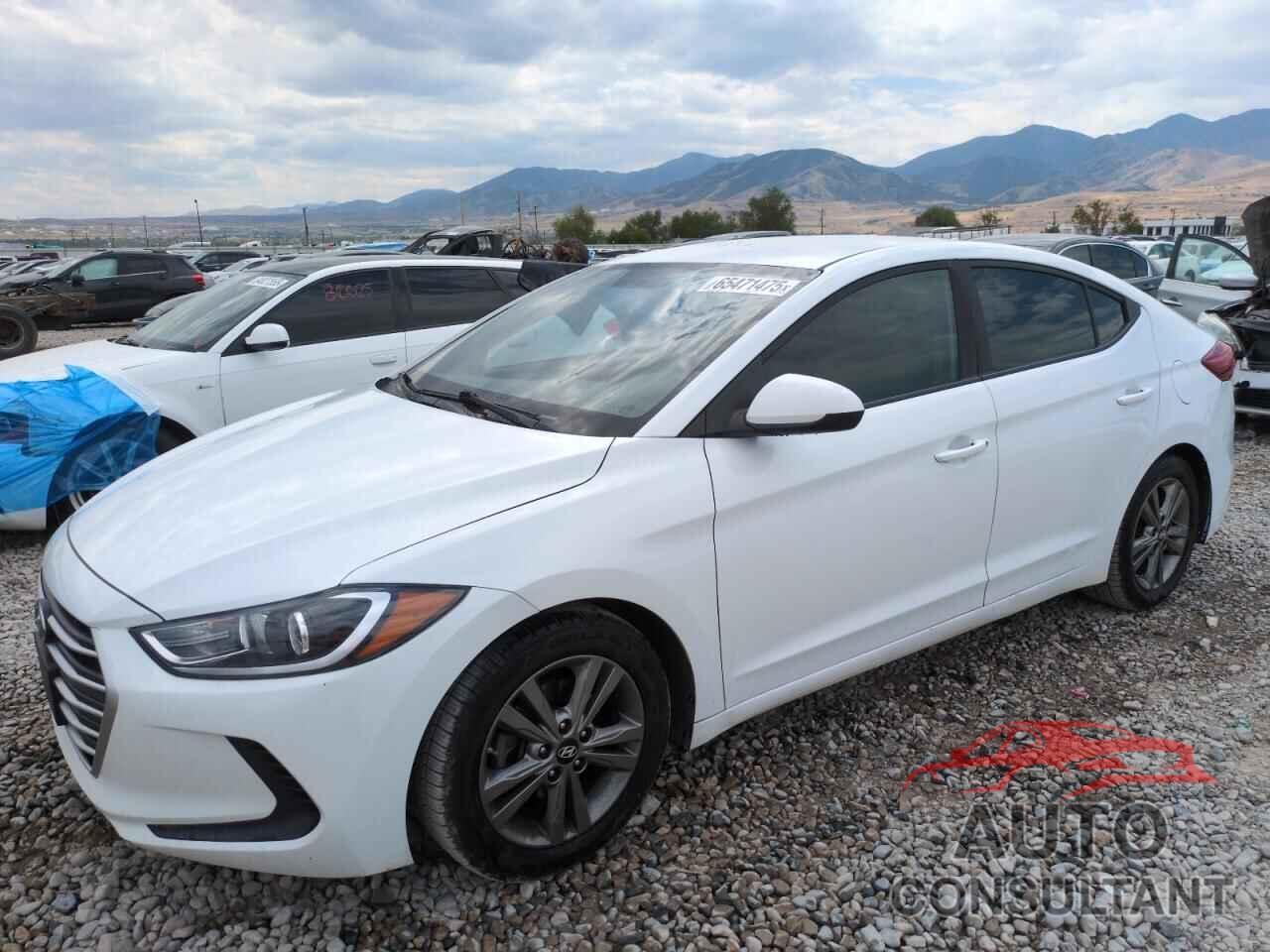 HYUNDAI ELANTRA 2018 - 5NPD84LF4JH378957