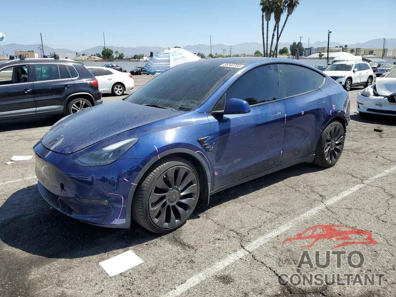 TESLA MODEL Y 2022 - 7SAYGDEF1NF441862