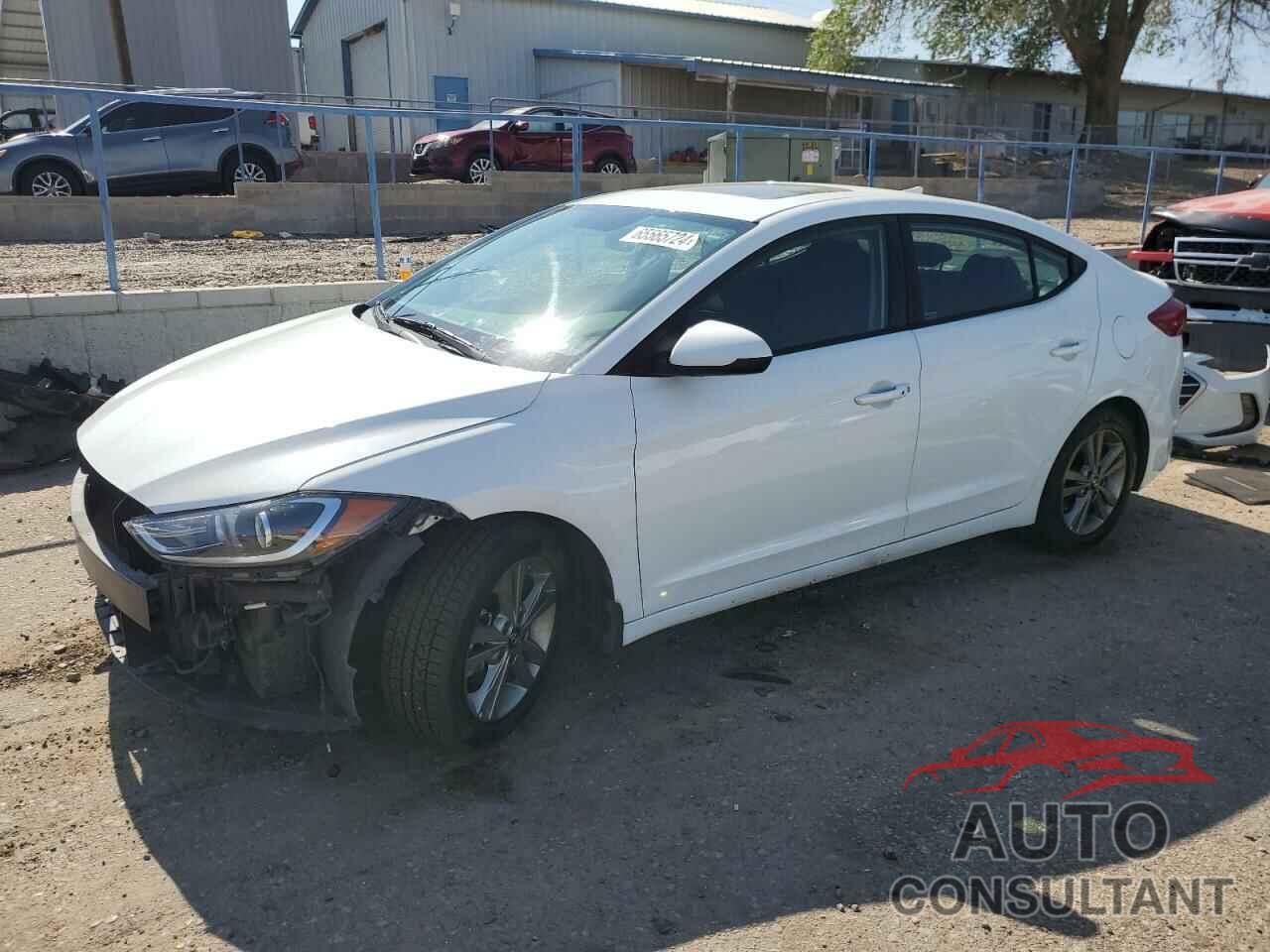 HYUNDAI ELANTRA 2018 - 5NPD84LF4JH321660