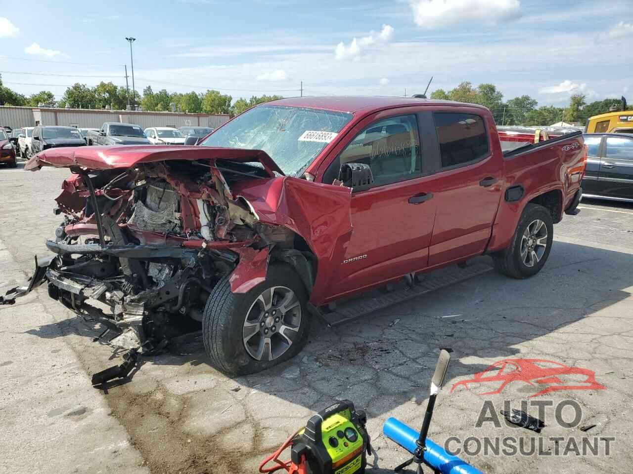 CHEVROLET COLORADO 2021 - 1GCGTBENXM1112486