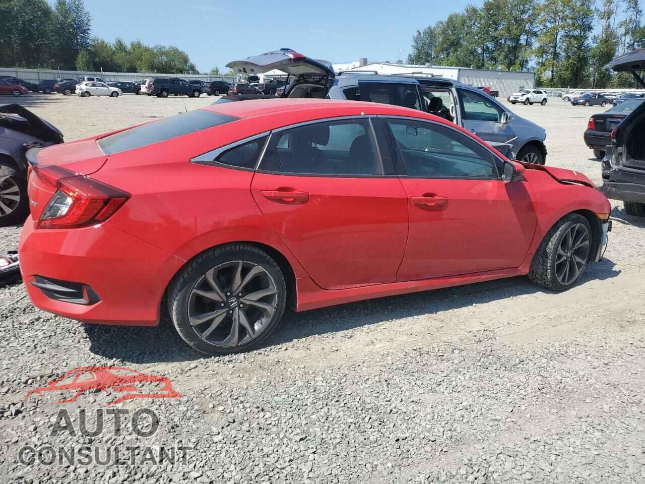 HONDA CIVIC 2019 - 2HGFC2F89KH544622