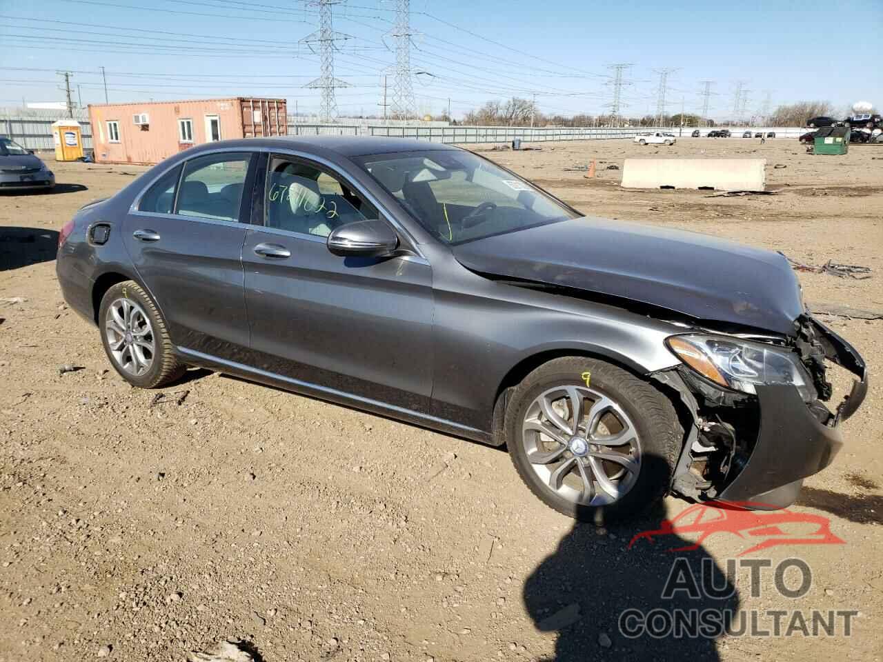MERCEDES-BENZ C-CLASS 2017 - 55SWF4KB6HU192535