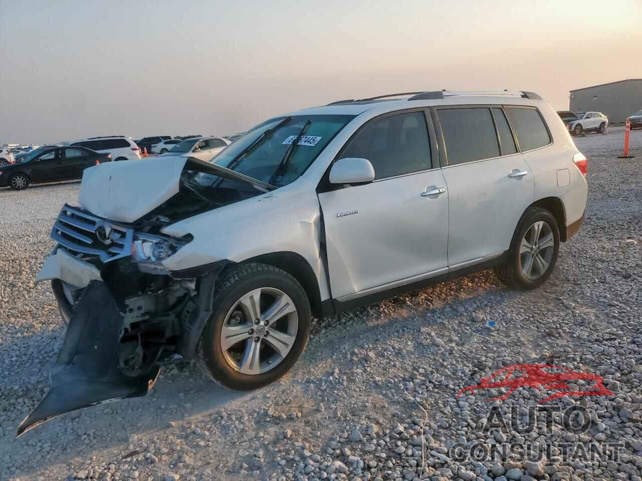 TOYOTA HIGHLANDER 2012 - 5TDDK3EH3CS130030