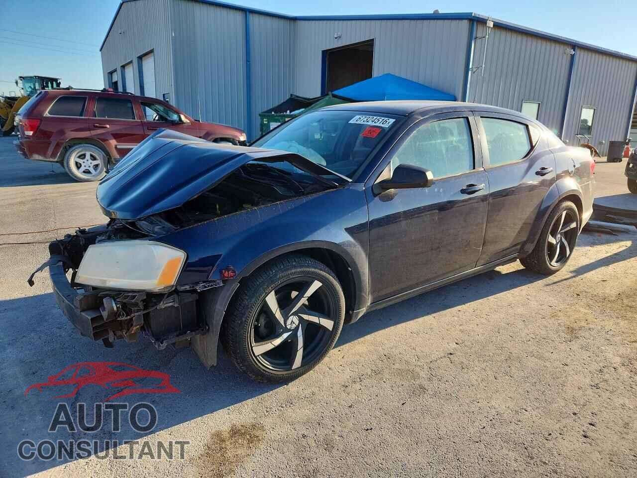DODGE AVENGER 2013 - 1C3CDZAB4DN632504