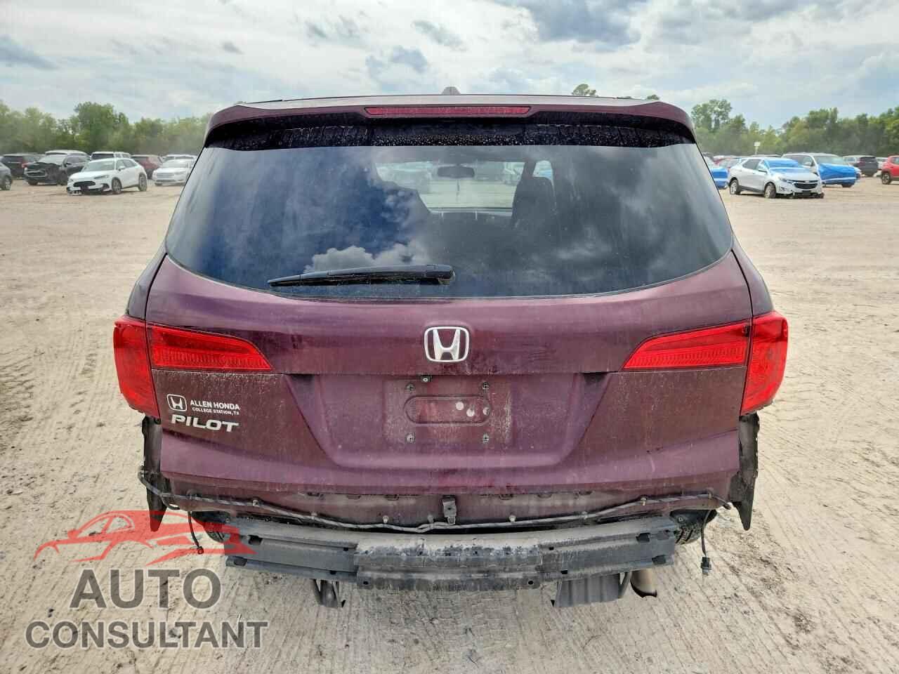 HONDA PILOT 2016 - 5FNYF5H58GB052356