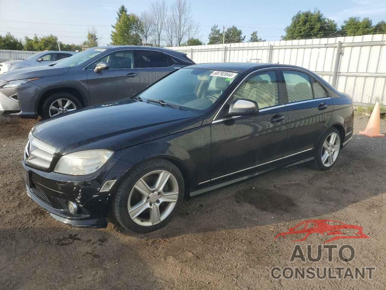 MERCEDES-BENZ C-CLASS 2009 - WDDGF81X49F344020