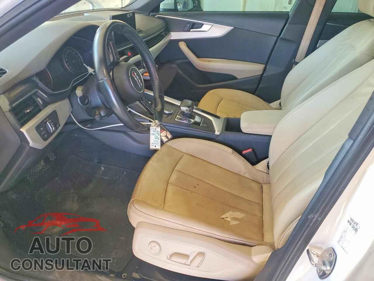 AUDI A4 2017 - WAUGNAF43HN058650