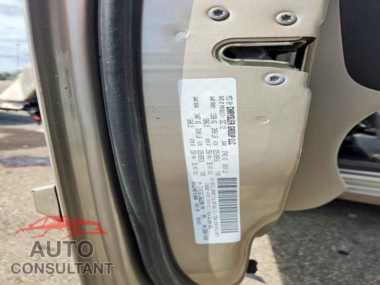 DODGE CARAVAN 2013 - 2C4RDGBG7DR622590