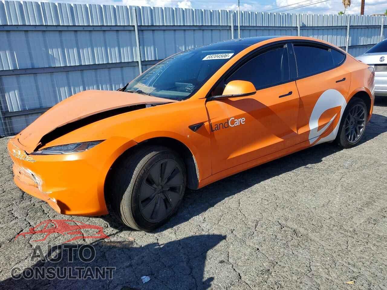 TESLA MODEL 3 2024 - 5YJ3E1EA0RF872943