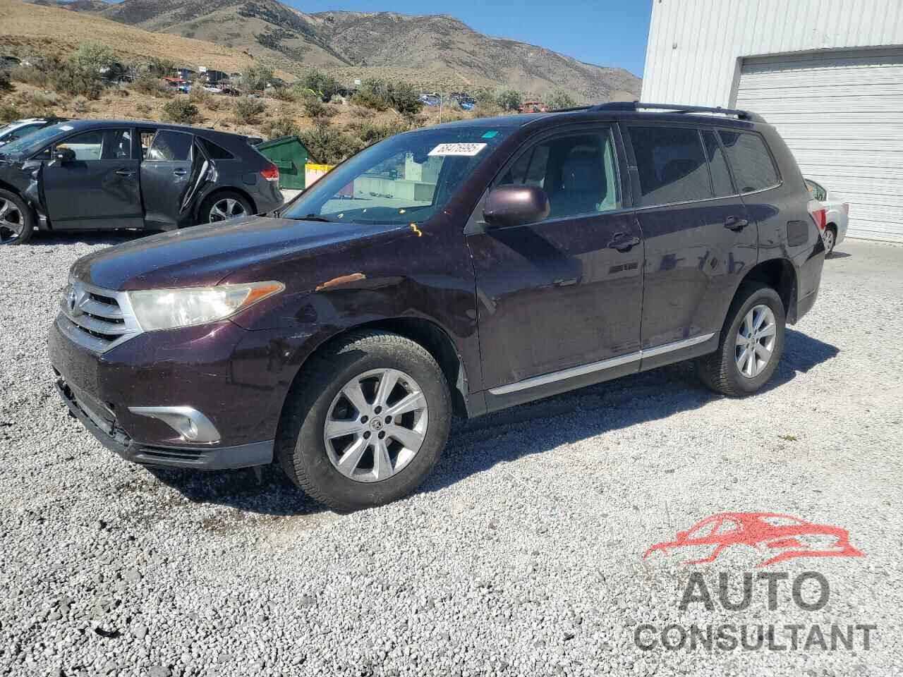 TOYOTA HIGHLANDER 2012 - 5TDBK3EH2CS108852