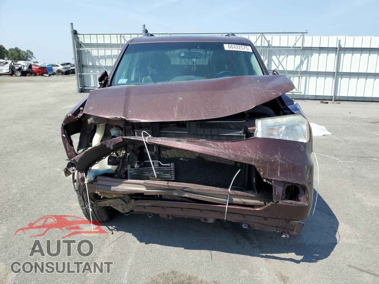 HONDA PILOT 2012 - 5FNYF4H96CB070121