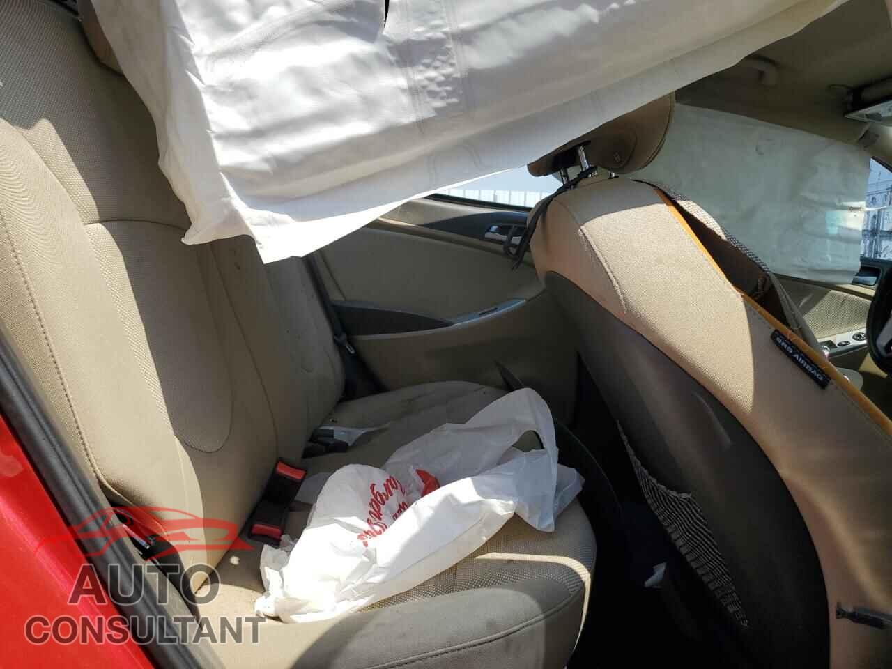 HYUNDAI ACCENT 2012 - KMHCT4AE8CU076418