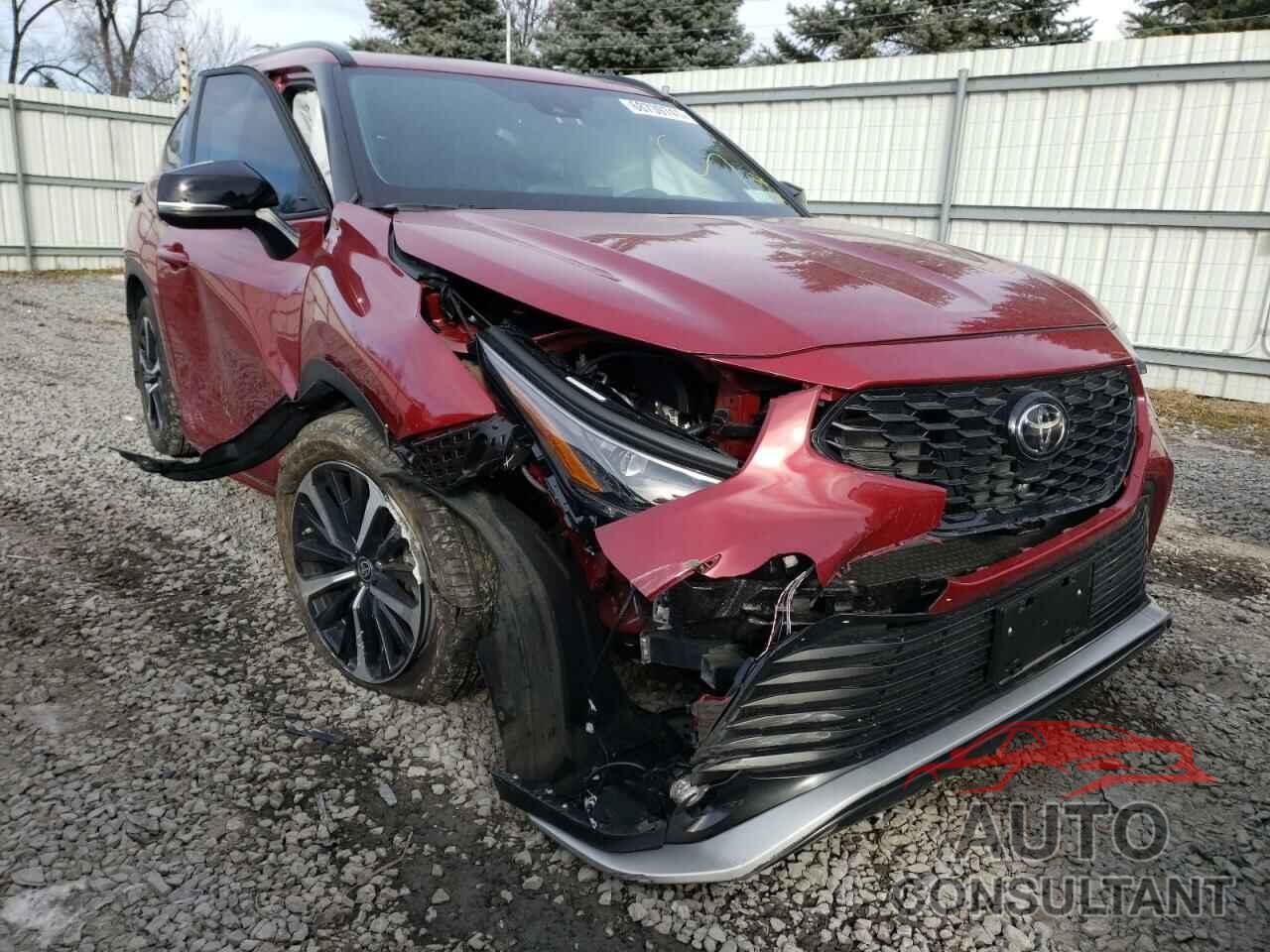 TOYOTA HIGHLANDER 2021 - 5TDLZRBHXMS112737