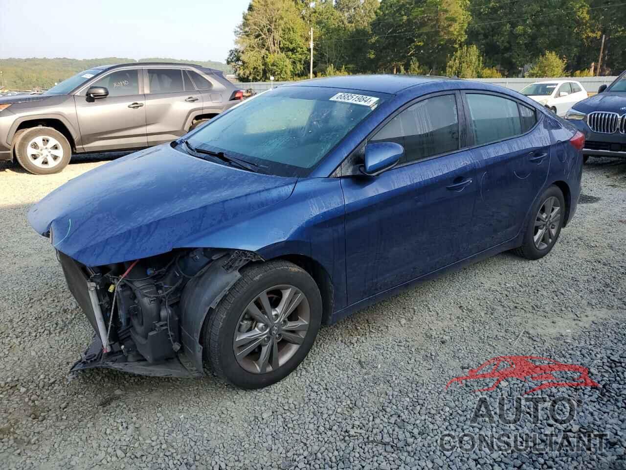 HYUNDAI ELANTRA 2018 - 5NPD84LF3JH217242